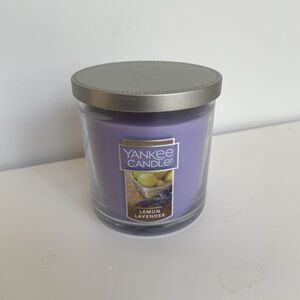 Yankee Candle “Lemon Lavender” 7oz Single Wick Small Tumbler Candle NEW Purple
